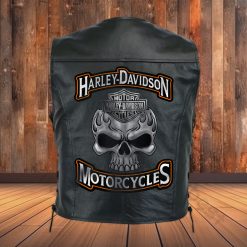 Classic PU Leather Biker Vest - Freedom, Strength, Faith  | Secure Checkout | Tracked Shipping | 7-Day Easy Returns - Image 3