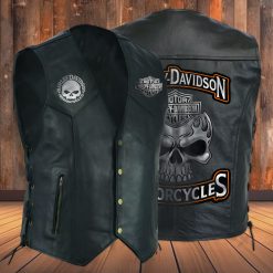Classic PU Leather Biker Vest - Freedom, Strength, Faith  | Secure Checkout | Tracked Shipping | 7-Day Easy Returns